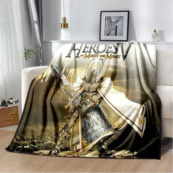 . Heroes Of Might And Magic Manta De Franela Tamaño Grande