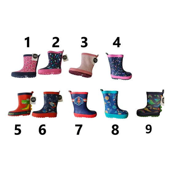 Botas De Lluvia Niños