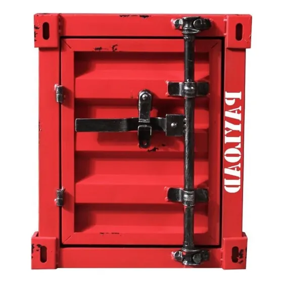 Mesa Ratona Ideal Decoracion Mueble De Guardado Rojo