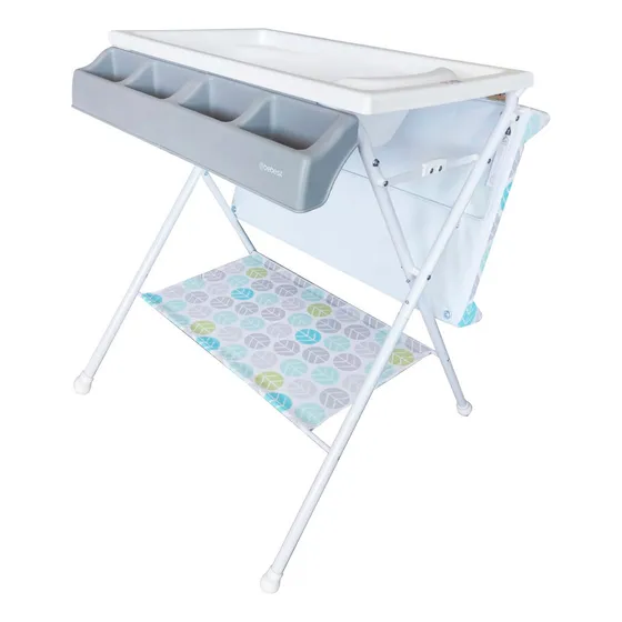 Bañera Mudador Plegable 2 En 1 Baltic Color Blanco