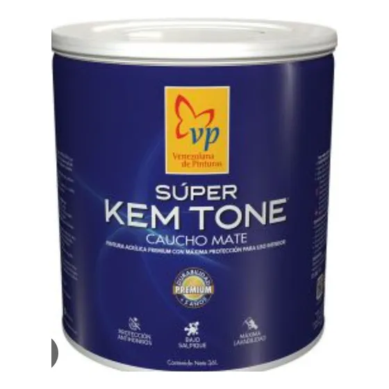 Pintura Blanco Intenso Kem Tone (galón)