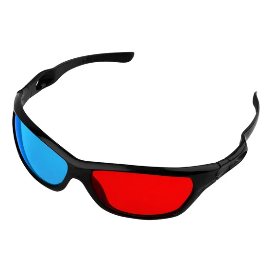 Lentes Gafas 3d Anaglifas Reutilizable Videojuego Tv Cine