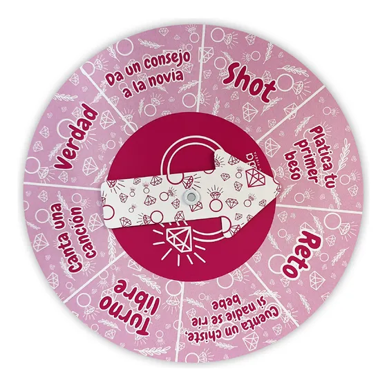 Juego Girale Para Despedida De Soltera Festiboda