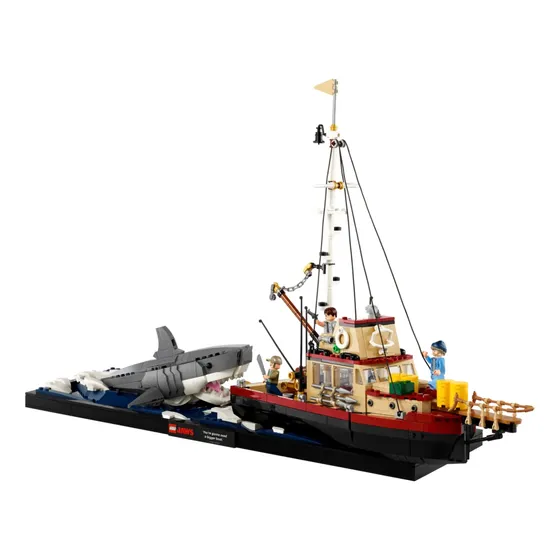 Figuras Para Armar Lego Ideas Tiburón Con Barco Coleccion