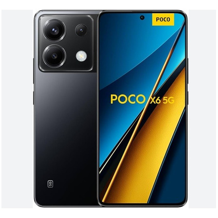 Xiaomi Pocophone Poco X6 5g Dual Sim 512 Gb 12 Ram Con Nfc, Color Negro Xiaomi Pocophone Poco X6 5g Dual Sim 512 Gb 12 Ram Con Nfc, Color Negro