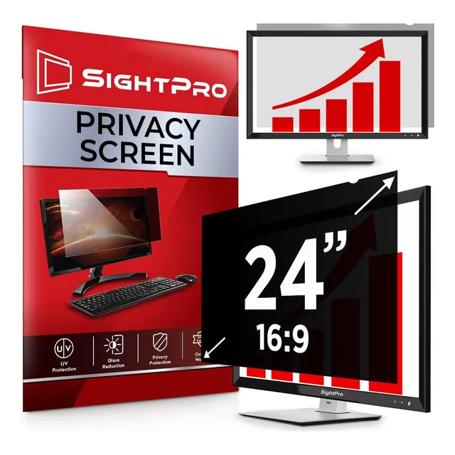 Filtro De Pantalla De Privacidad De Computadora De 24 Pulgad