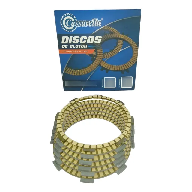 Discos Clutch Pulsar 200ns   Kit X 6 Discos  Ns200