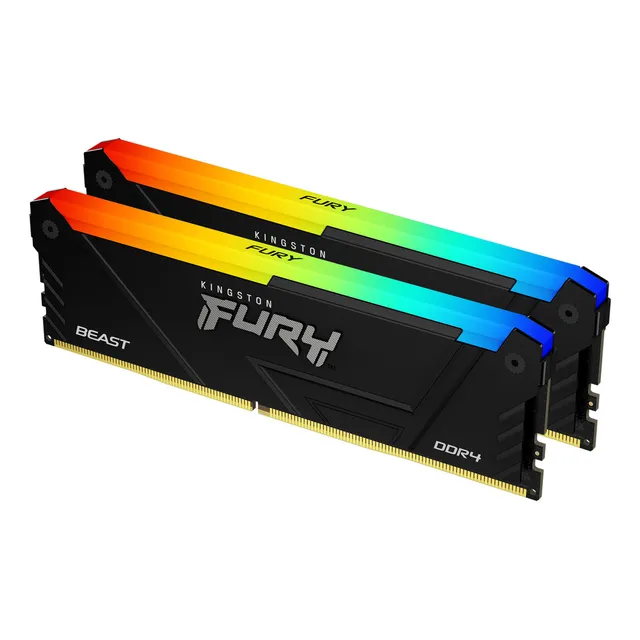 Memoria Ram Kingston Fury Beast Rgb Ddr4 32gb 3200mt/s