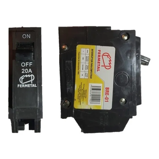 Breaker De Empotrar 1x20 Original Nuevo Marca Fermetal