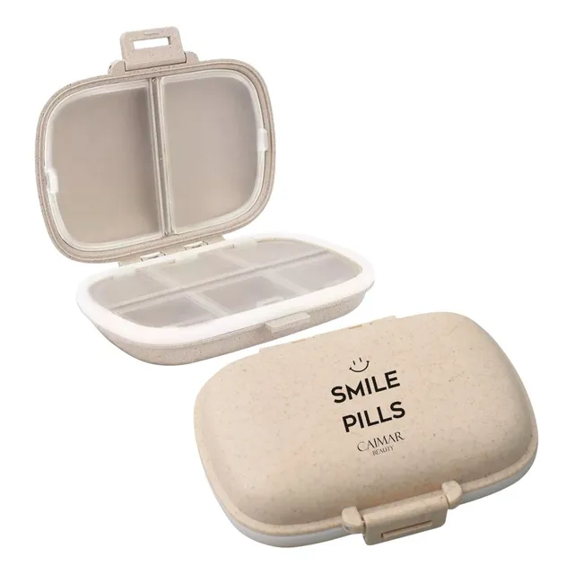 Pastillero Organizador Portátil Remedios Con 8 Divisiones