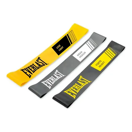 Kit Mini Band 3 Cores Everlast