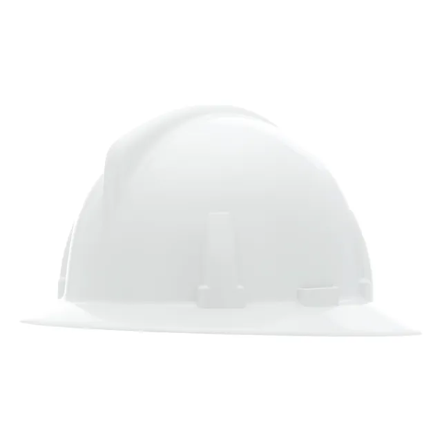 Casco De Seguridad Msa Topgard Blanco Con Fas Trac Iii