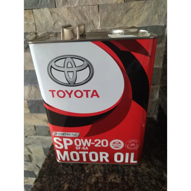 Aceite Sintético 0 W 20 Toyota 
