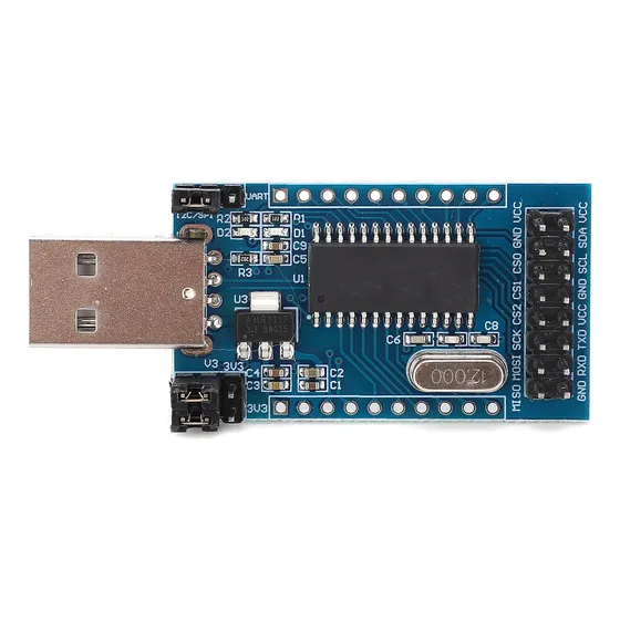 Ftvogue Modulo Puerto Paralelo Usb Uart I2c Spi Ttl Isp Epp