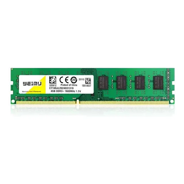 Memoria Ram 4 Gb Ddr3 1600 Mhz Dimm De Escritorio Pc3-12800s