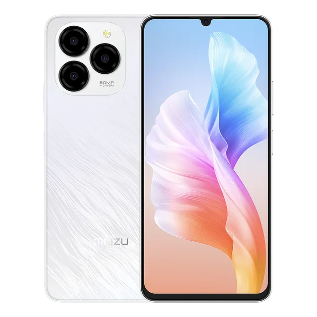 Celular Meizu Note 21 256gb Rom 4gb Ram 50mp Triple Cámara Dual Sim 6000mah Carga Rápida Pantalla 6,74 Blanco