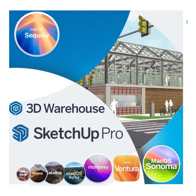 Cad Sketchup Pro Para Mac - Completo Permanente