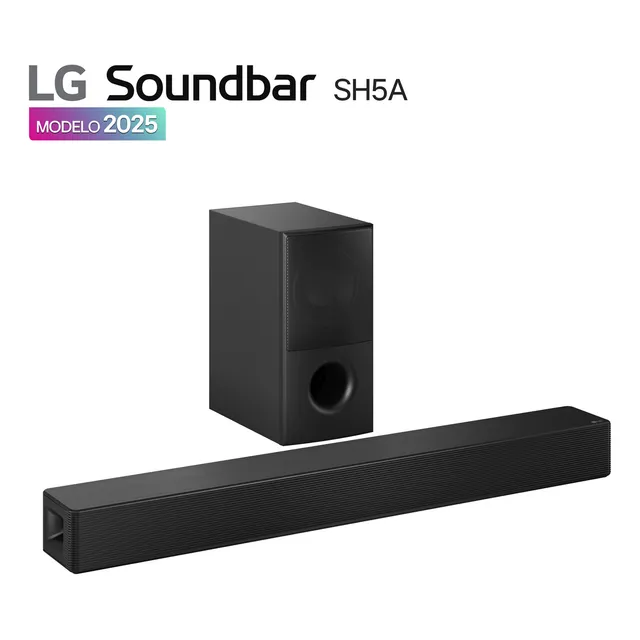 LG Soundbar | Barra De Sonido LG Sh5a | Sonido Potente | 4.1 Canales