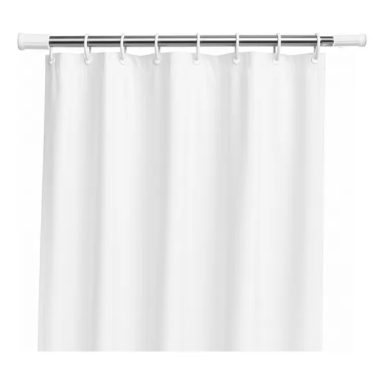 Barra Palo Extensible Baño Ropero Cortinas Acero Cromado