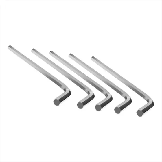 Kit 5 Chave Allen Para Regular Tensor Instrumentos Musicais