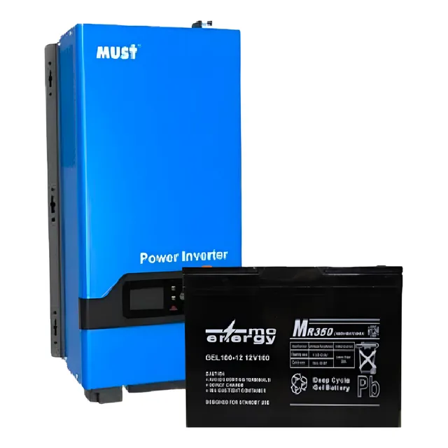 Combo Inversor Cargador + Baterías 100ah 150ah