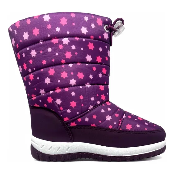 Botin Niña Invierno Impermeable Termico Con Chiporro 28-35