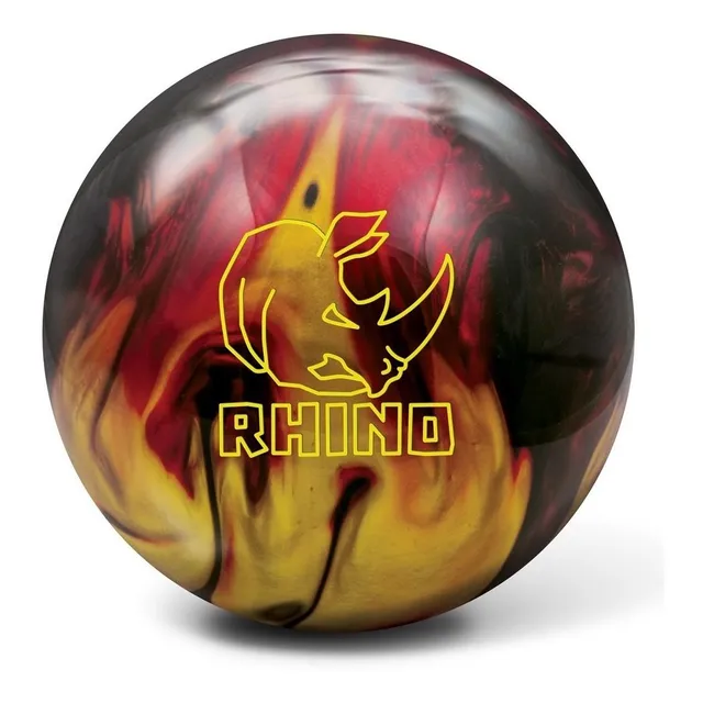 Brunswick Rhino Bola Bolo Color Rojo Negro Dorado 16 Lb