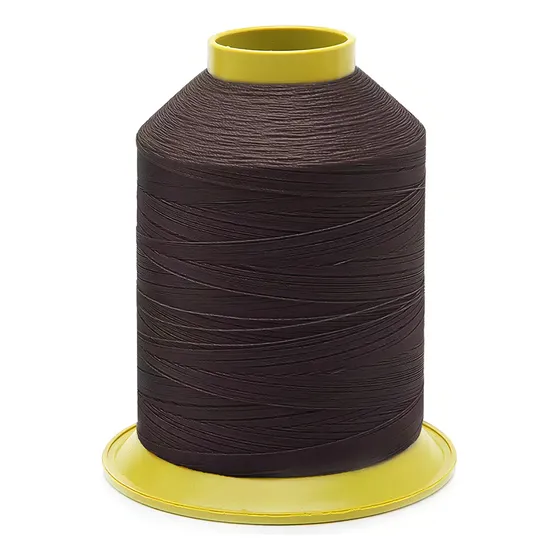 Linha Nylon Settanyl 60 Com 80g Tex 55 100% Poliamida Cor 537- Marrom Escuro