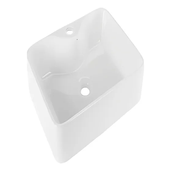 Lavamanos Rectangular De Ceramica 48cm X 37cm X 13.5cm 