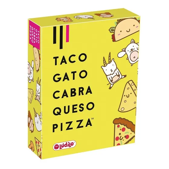 Juego De Mesa Cartas Taco Gato Cabra Queso Pizza Original