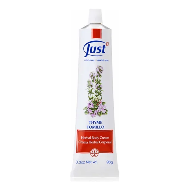 Swiss Just Tomillo Crema Herbal Corporal Just 96g