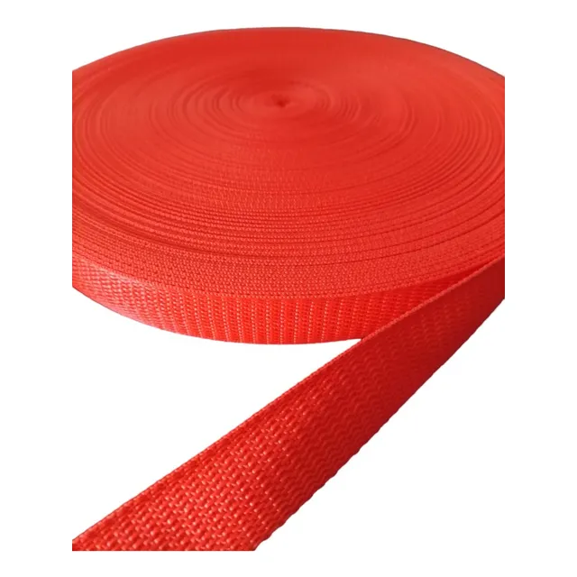 Reata Extra Fina 25 Mm Roja X 50 Metros