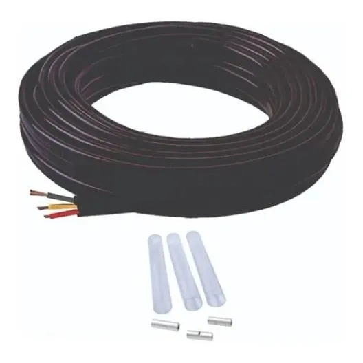60 Metros De Cable Plano Sumergible 3x10 Mas Kit De Empate