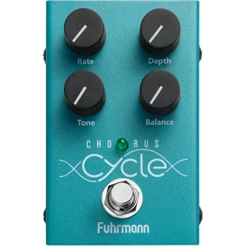 Pedal De Efeito Fuhrmann Chorus Cycle Chorus Co10 Cor Verde-lima Pedal De Efeito Fuhrmann Chorus Cycle Chorus Co10 Cor Verde-lima