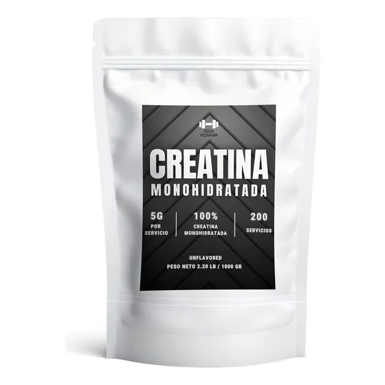 Creatina Monohidratada 1 Kg [200 Servicios] - Importado