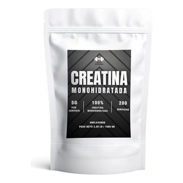 Creatina Monohidratada 1 Kg [200 Servicios] - Importado