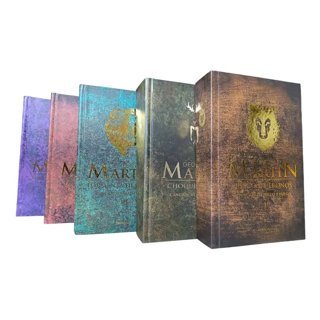 Juego De Tronos. Pack 5 Libros - George Martin (o)
