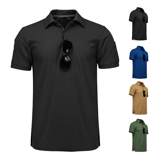 Polo Playera Hombre Manga Corta Militar Táctica Alta Calidad