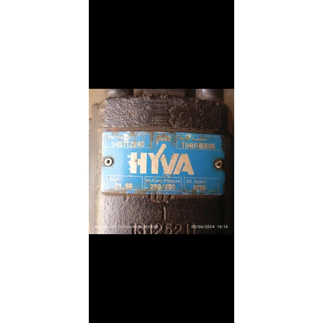 Bomba Hidráulica Hyva