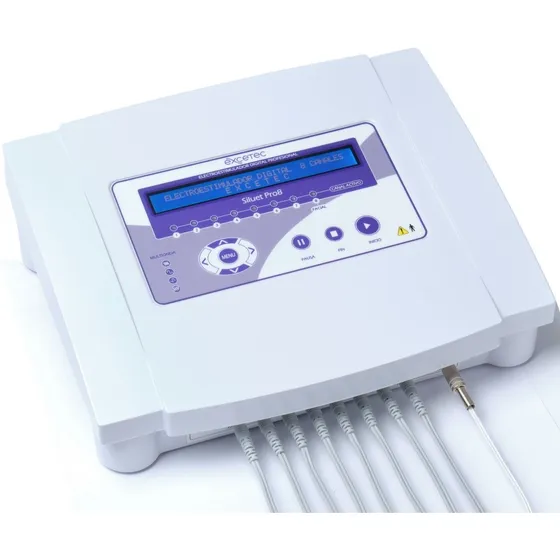 Electroestimulador Excetec Multionda 8 Canales Profesional