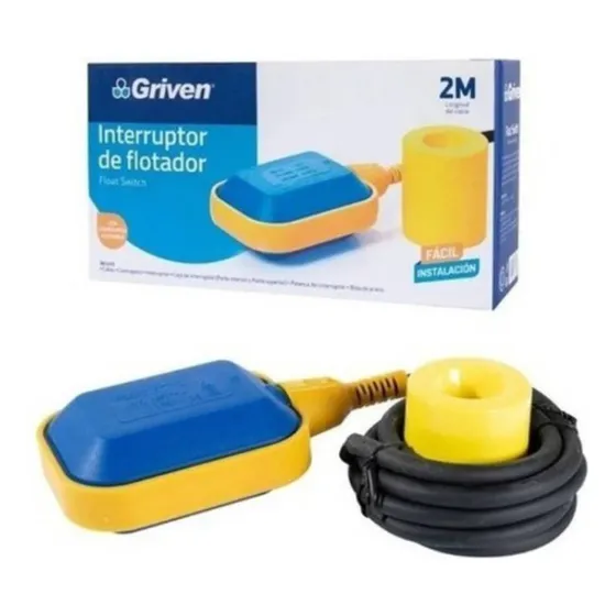 Interruptor Flotador Para Nivel Tanque De Agua. Griven 