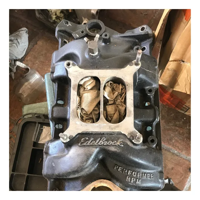 Manifold Edelbrock Performer  Rpm  Chevrolet 8cil