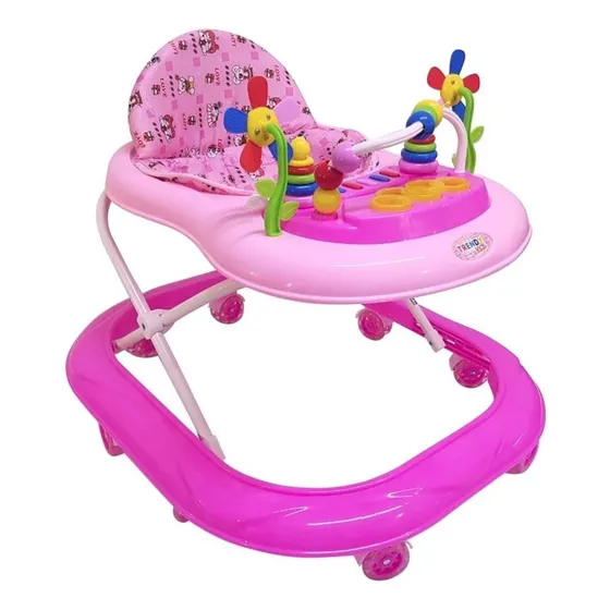 Trendy Kids Andadera Rainbow Altura Ajustable Color Rosa