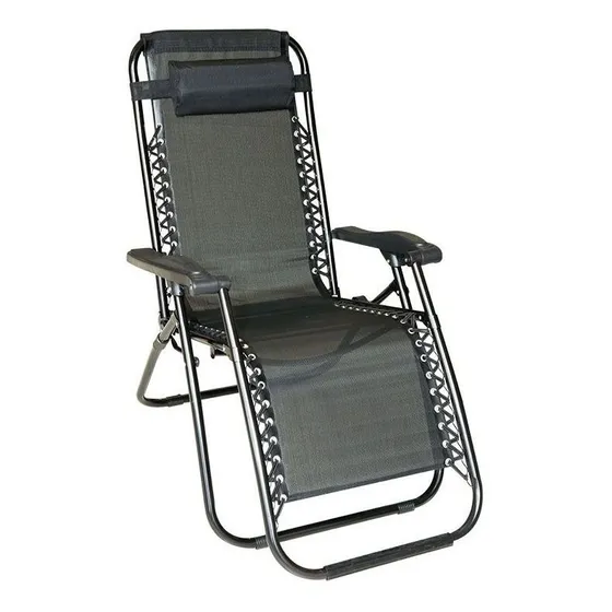 Silla Tumbona Para Exterior Plegable, Reclinable Gravedad 0