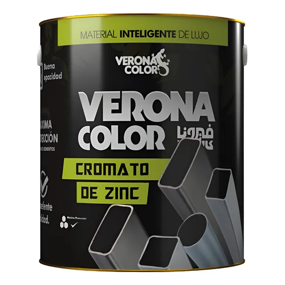 Fondo Cromato De Zinc Galon Calidad Verona Somos Tienda