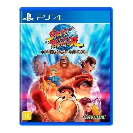 Street Fighter 30th Anniversary Collection Standard Edition PS4 PlayStation 5 Físico