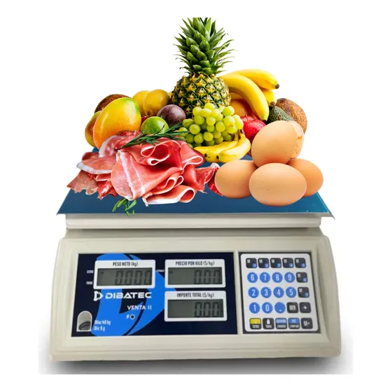 Báscula Digital Dibatec Venta Il 40kgs Plato Acero Reforzado