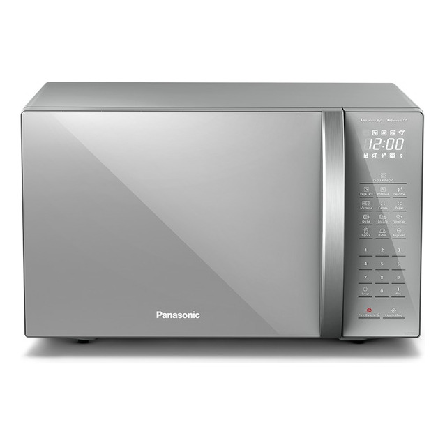 Micro-ondas Nn-st67l 34 Litros Inox Panasonic Micro-ondas Nn-st67l 34 Litros Inox Panasonic