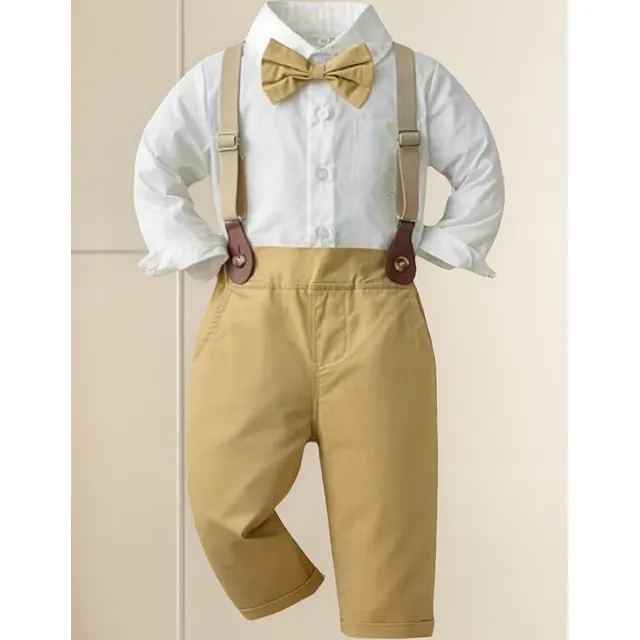 Traje Elegante Bebe Niño Importado