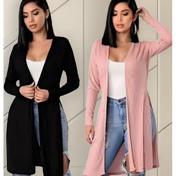 Cardigan Sobretodo Sueter Para Dama
